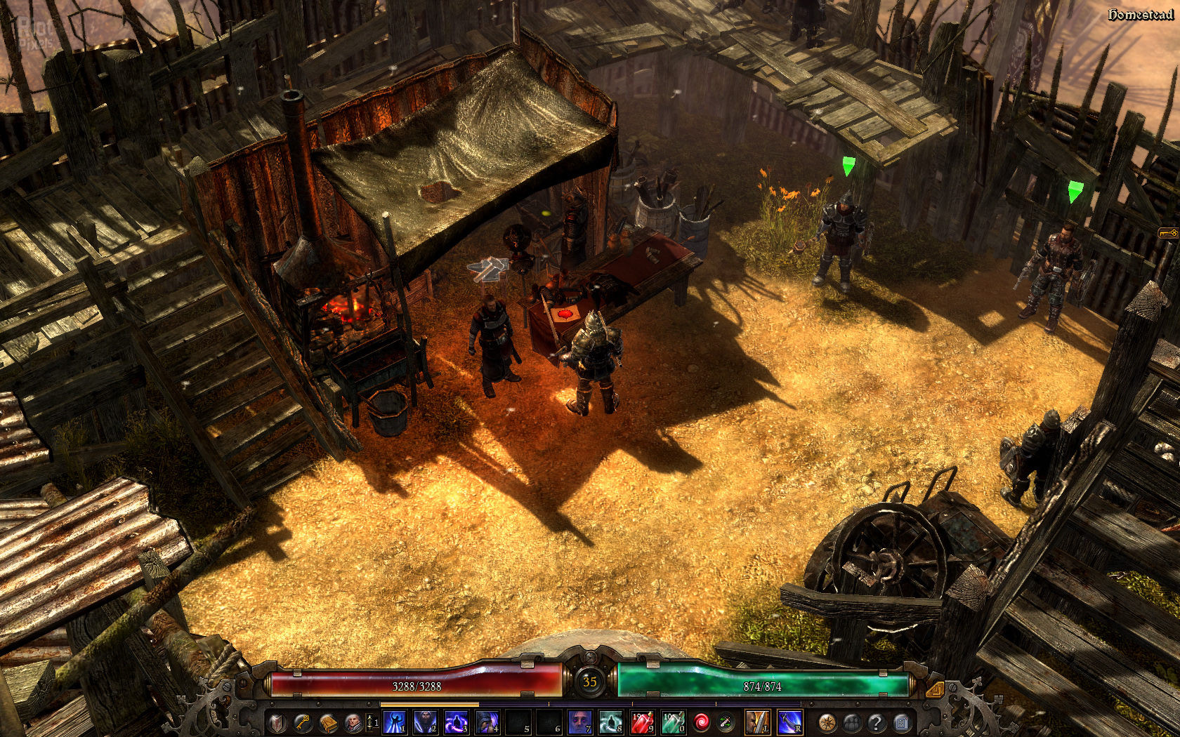 Grim dawn отзывы. Grim Dawn 2016. ARPG Grim Dawn. Гримм Дон. Green down игра.