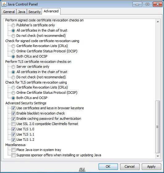 Java runtime environment 8.0 64 bit