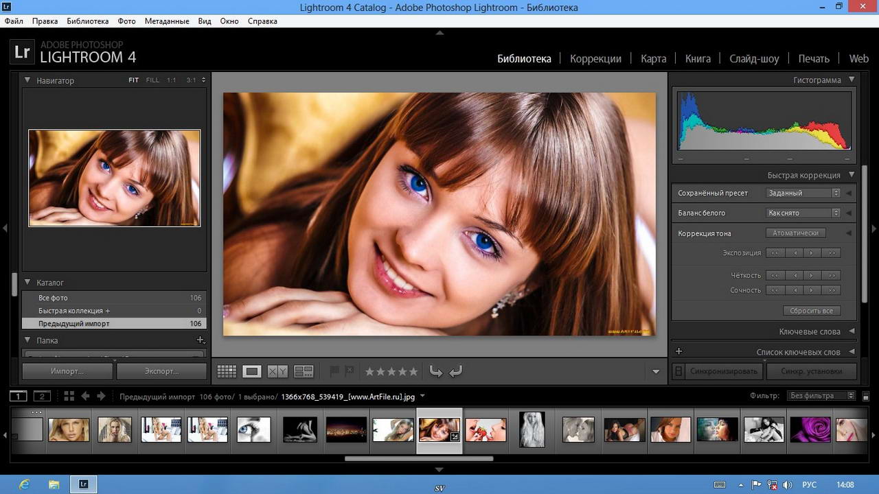 Adobe photoshop lightroom программы для организации изображений